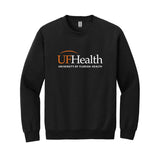 Orange white logo - Gildan® - Heavy Blend™ Crewneck Sweatshirt