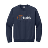 Orange white logo - Gildan® - Heavy Blend™ Crewneck Sweatshirt
