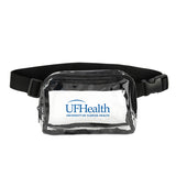 Blue Logo - Anywhere Clear Belt Bag