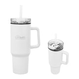 Horizontal Logo - 40 Oz. Quest Recycled Stainless Steel Tumbler