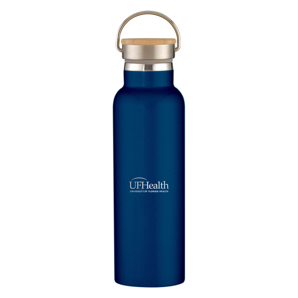 Horizontal Logo - 21 Oz. Tipton Stainless Steel Bottle With Bamboo Lid