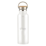 Horizontal Logo - 21 Oz. Tipton Stainless Steel Bottle With Bamboo Lid
