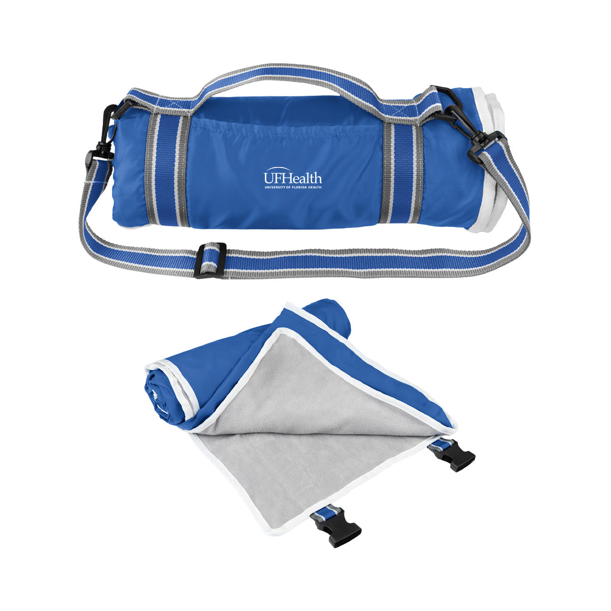 Riverside rPET Roll-Up Blanket With Carrying Handle