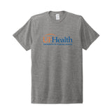 Blue Orange Front Logo - Allmade® Unisex Tri-Blend Tee