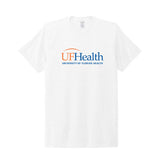 Blue Orange Front Logo - Allmade® Unisex Tri-Blend Tee