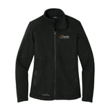 White Logo Eddie Bauer® Women's Full-Zip Fleece Jacket