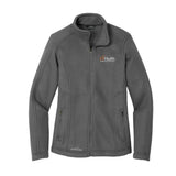 White Logo Eddie Bauer® Women's Full-Zip Fleece Jacket
