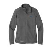 Blue Orange Logo Eddie Bauer® Women's Full-Zip Fleece Jacket
