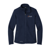 White Logo Eddie Bauer® Women's Full-Zip Fleece Jacket
