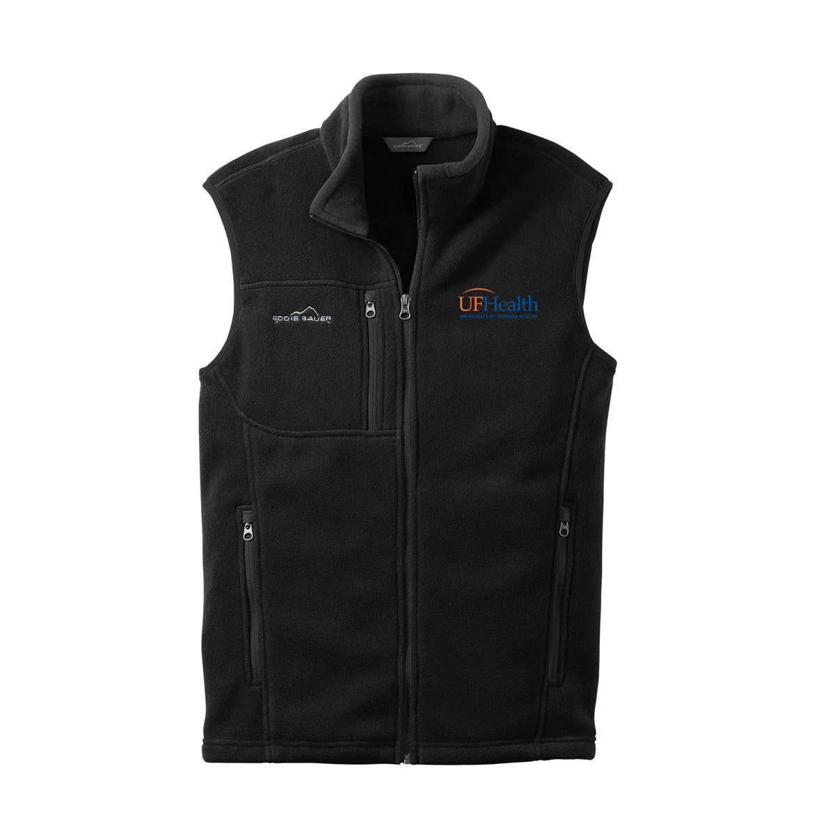 Orange Blue Logo Eddie Bauer® - Fleece Vest