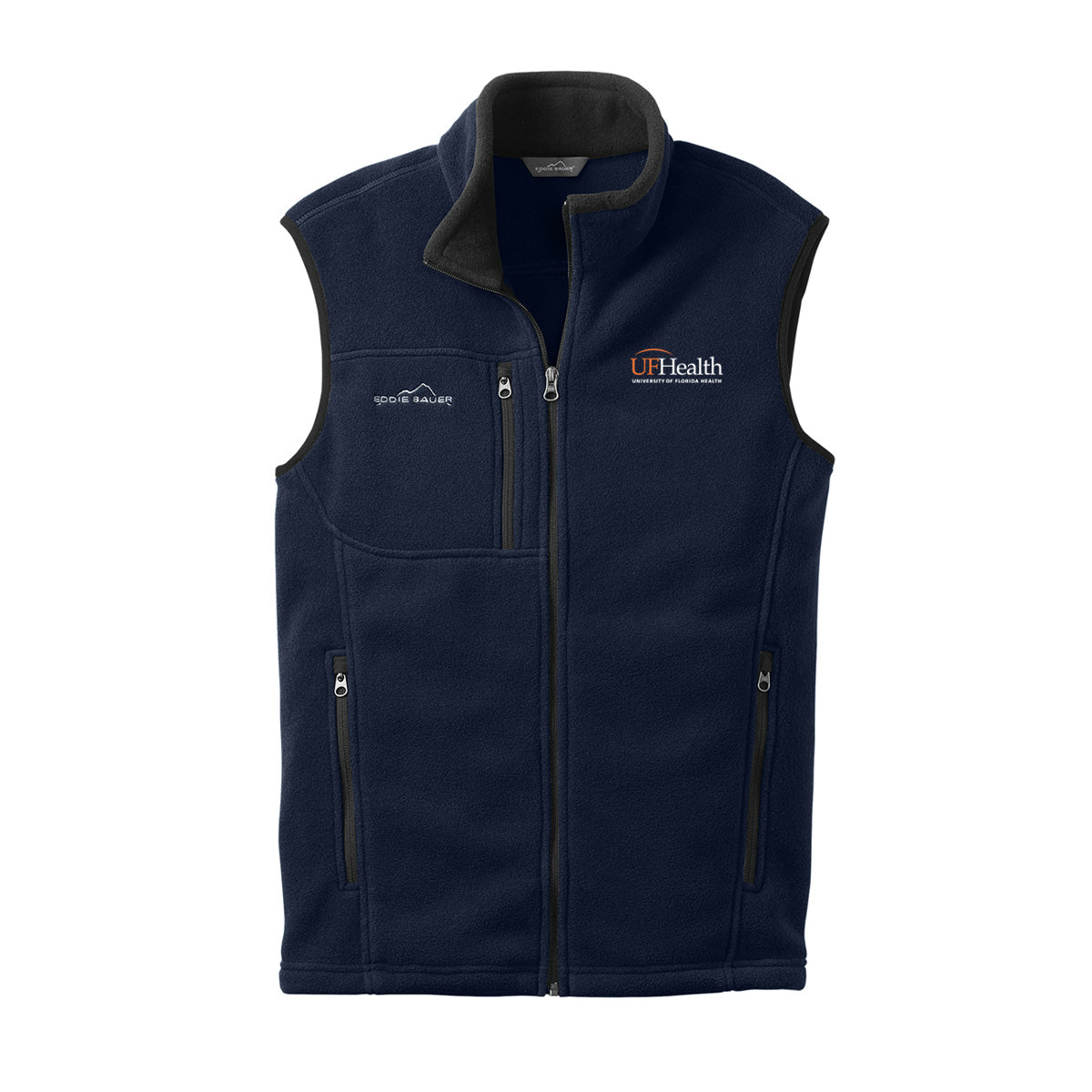 White Logo Eddie Bauer® - Fleece Vest