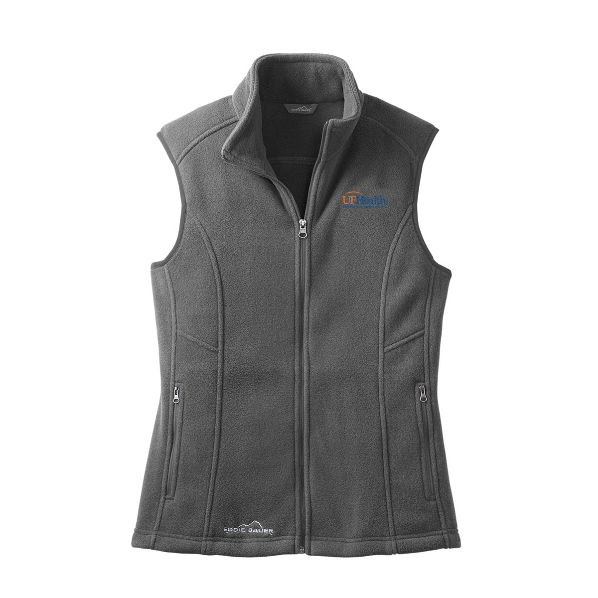 Blue & orange logo - Eddie Bauer® Women's Fleece Vest