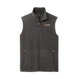 White Logo Port Authority® Accord Microfleece Vest
