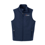 White Logo Port Authority® Core Soft Shell Vest