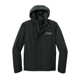Orange white logo - Port Authority® C-FREE® Rain Jacket