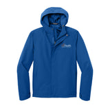 Orange white logo - Port Authority® C-FREE® Rain Jacket