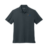 Blue orange logo - Port Authority® City Stretch Flat Knit Polo