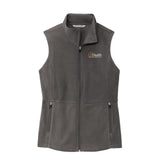 White Logo -  Port Authority Women's Accord Microfleece Vest