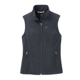 Blue & orange logo - Port Authority® Women's Core Soft Shell Vest