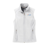 Blue & orange logo - Port Authority® Women's Core Soft Shell Vest