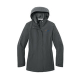 Blue orange logo - Port Authority® Women’s C-FREE® Rain Jacket