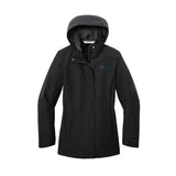 Blue orange logo - Port Authority® Women’s C-FREE® Rain Jacket
