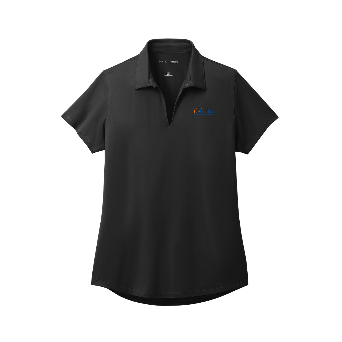 Orange blue logo - Port Authority® Women's City Stretch Polo