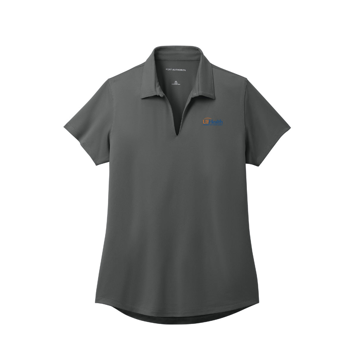 Orange blue logo - Port Authority® Women's City Stretch Polo