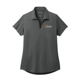 Orange White logo - Port Authority® Women's City Stretch Polo