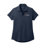 Orange White logo - Port Authority® Women's City Stretch Polo