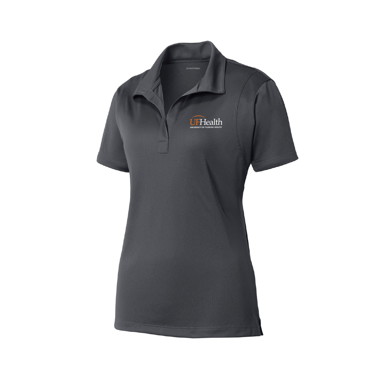 Orange White logo - Sport-Tek® Women's Micropique Sport-Wick® Polo