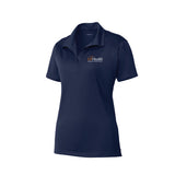 Orange White logo - Sport-Tek® Women's Micropique Sport-Wick® Polo