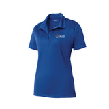 Orange White logo - Sport-Tek® Women's Micropique Sport-Wick® Polo