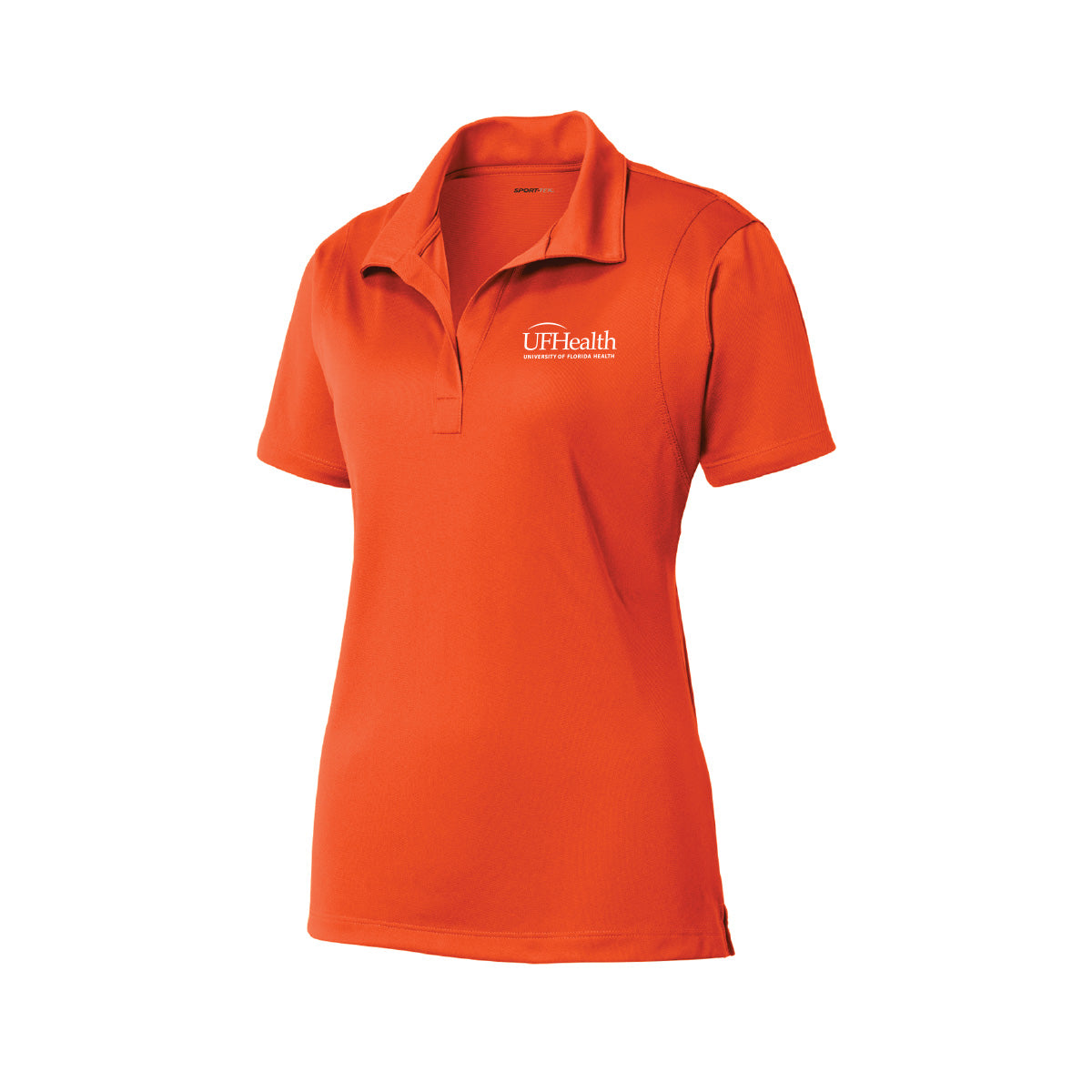 White logo - Sport-Tek® Women's Micropique Sport-Wick® Polo