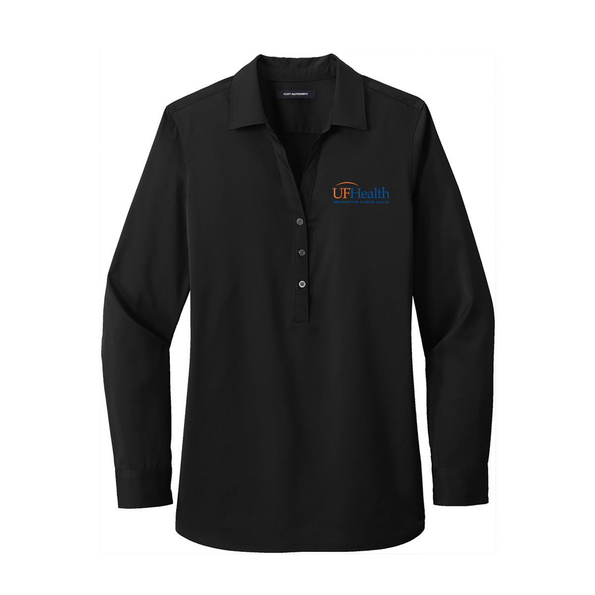 Blue and orange logo - Port Authority® Women's City Stretch Tunic