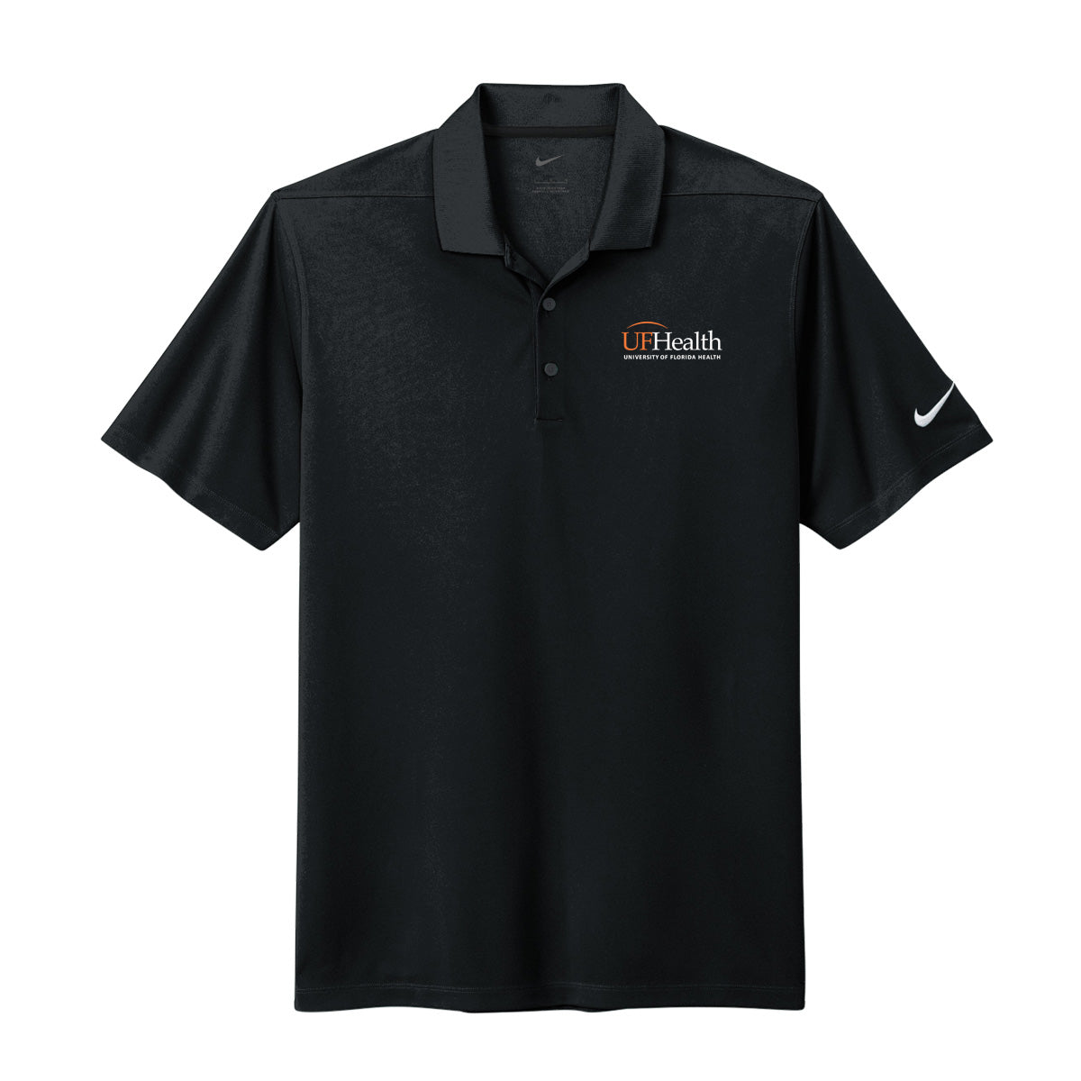 Orange White Logo - Nike Dri-FIT Micro Pique 2.0 Polo