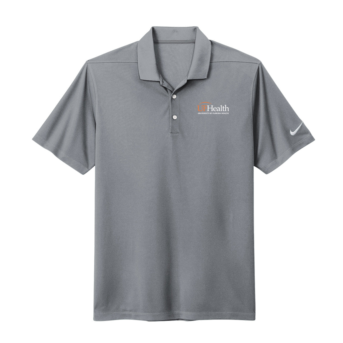 Orange White Logo - Nike Dri-FIT Micro Pique 2.0 Polo