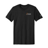 Orange White Left Chest Logo - Nike Swoosh Sleeve rLegend Tee