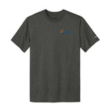 Blue Orange Left Chest Logo - Nike Swoosh Sleeve rLegend Tee
