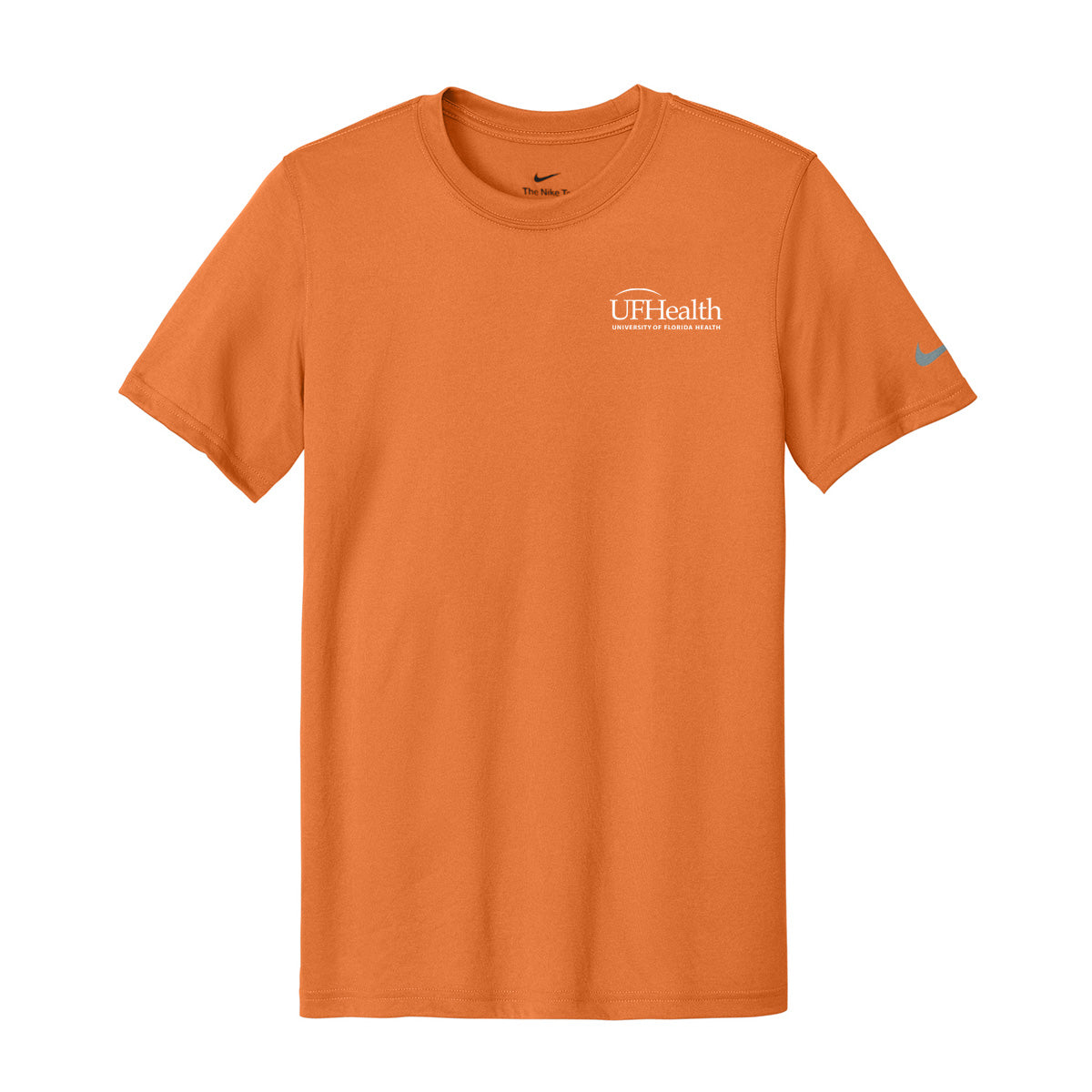 White Left Chest Logo - Nike Swoosh Sleeve rLegend Tee