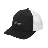 White Orange Logo - Sport-Tek® YP Classics® Retro Trucker 5-Panel Cap