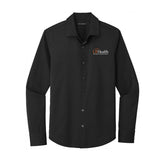 White and orange logo - Port Authority ® City Stretch Shirt
