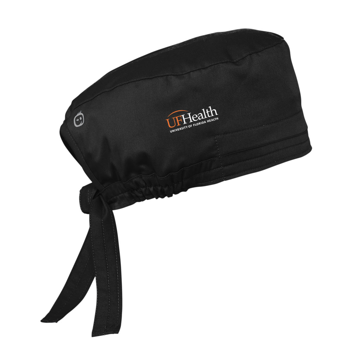 White Orange Cap Right Logo - Wink® WorkFlex Scrub Cap